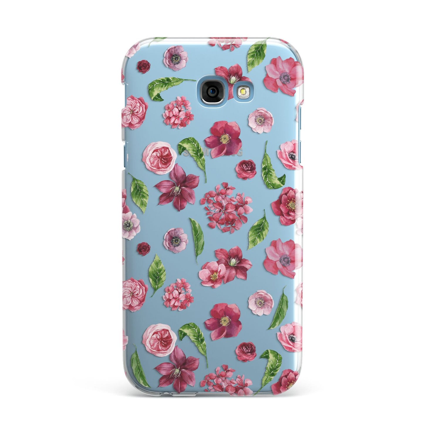 Pink Floral Samsung Galaxy A7 2017 Case