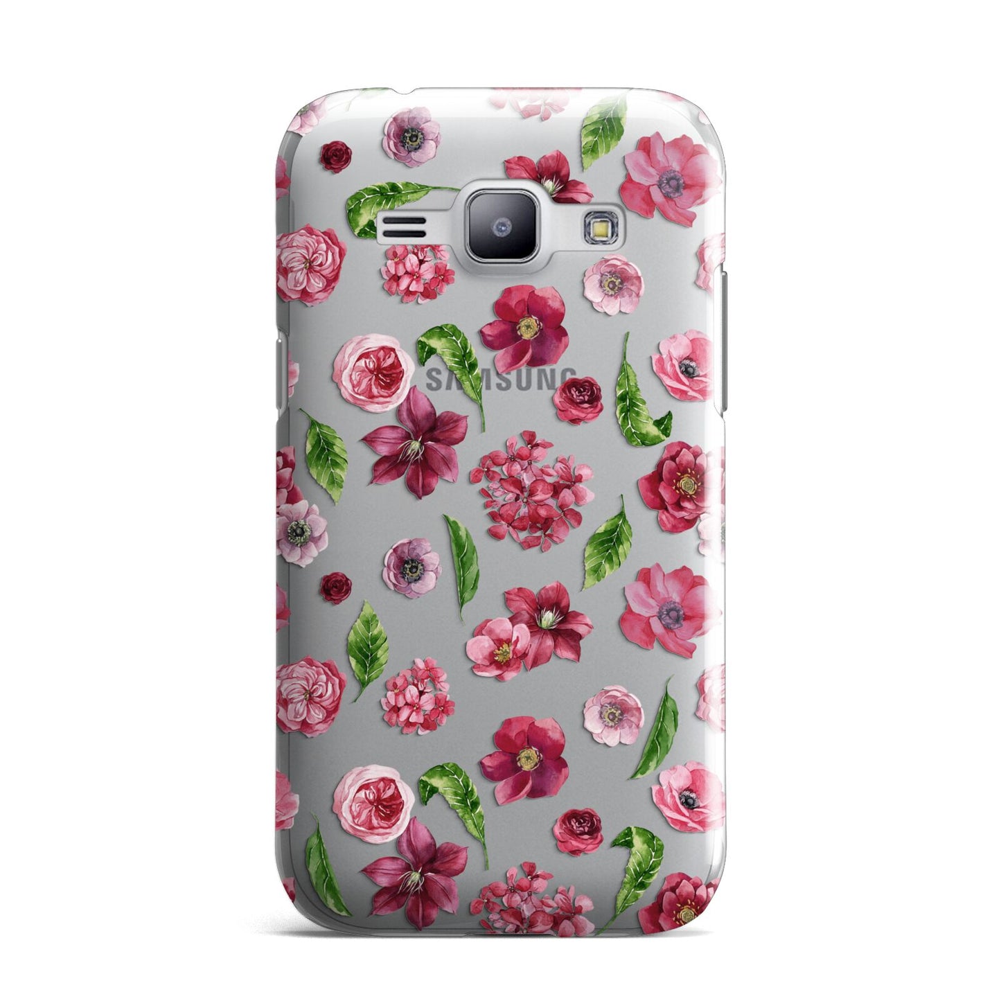 Pink Floral Samsung Galaxy J1 2015 Case