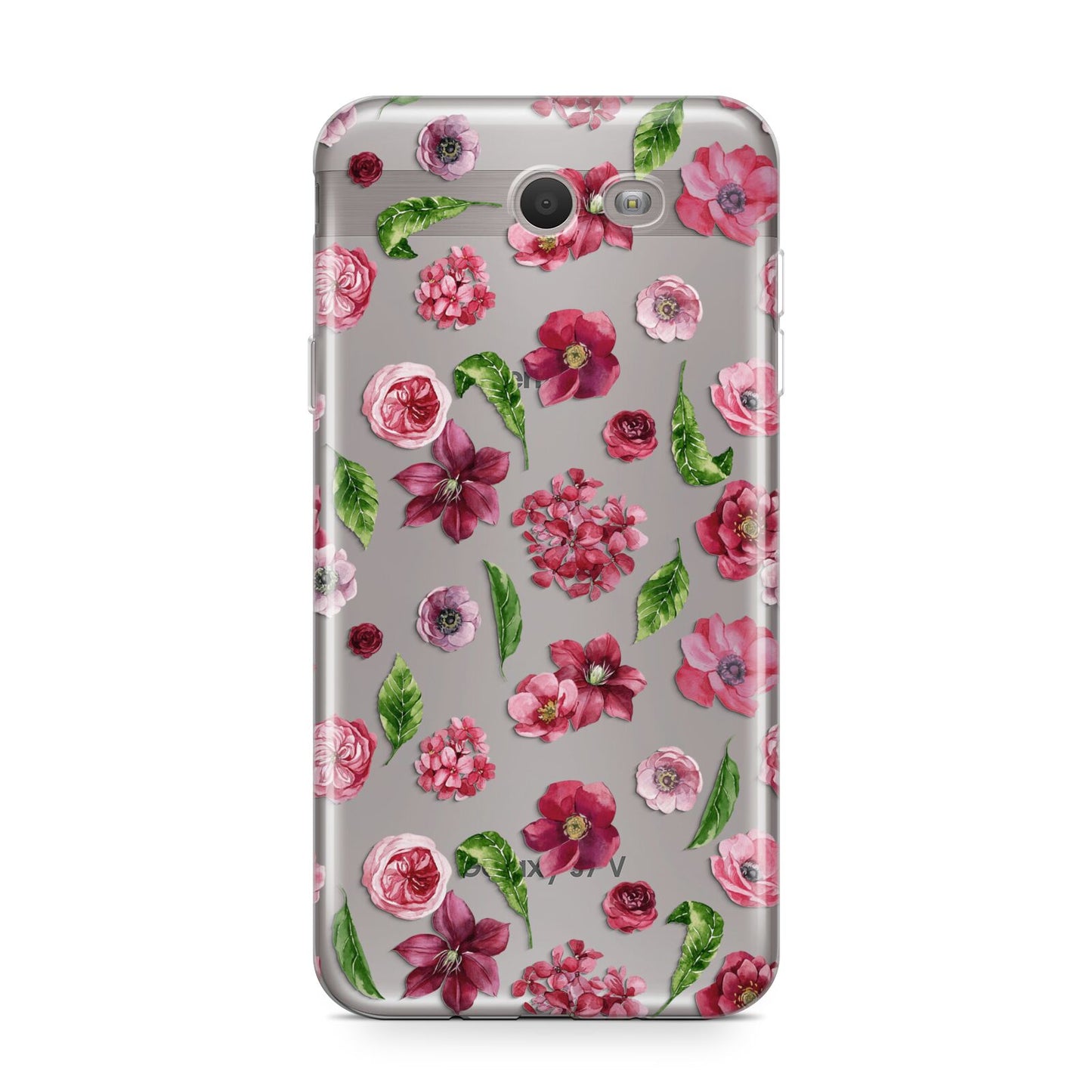 Pink Floral Samsung Galaxy J7 2017 Case