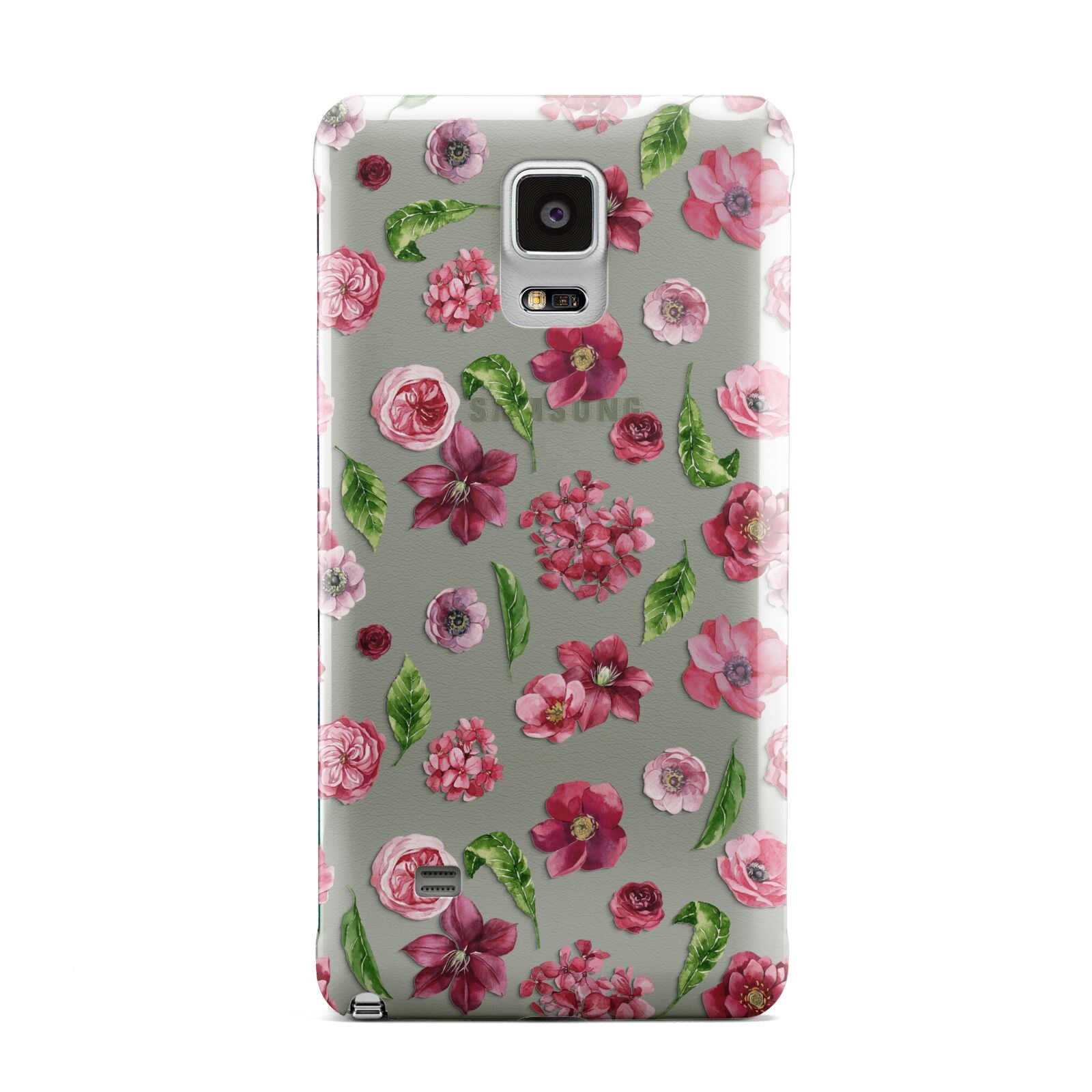 Pink Floral Samsung Galaxy Note 4 Case