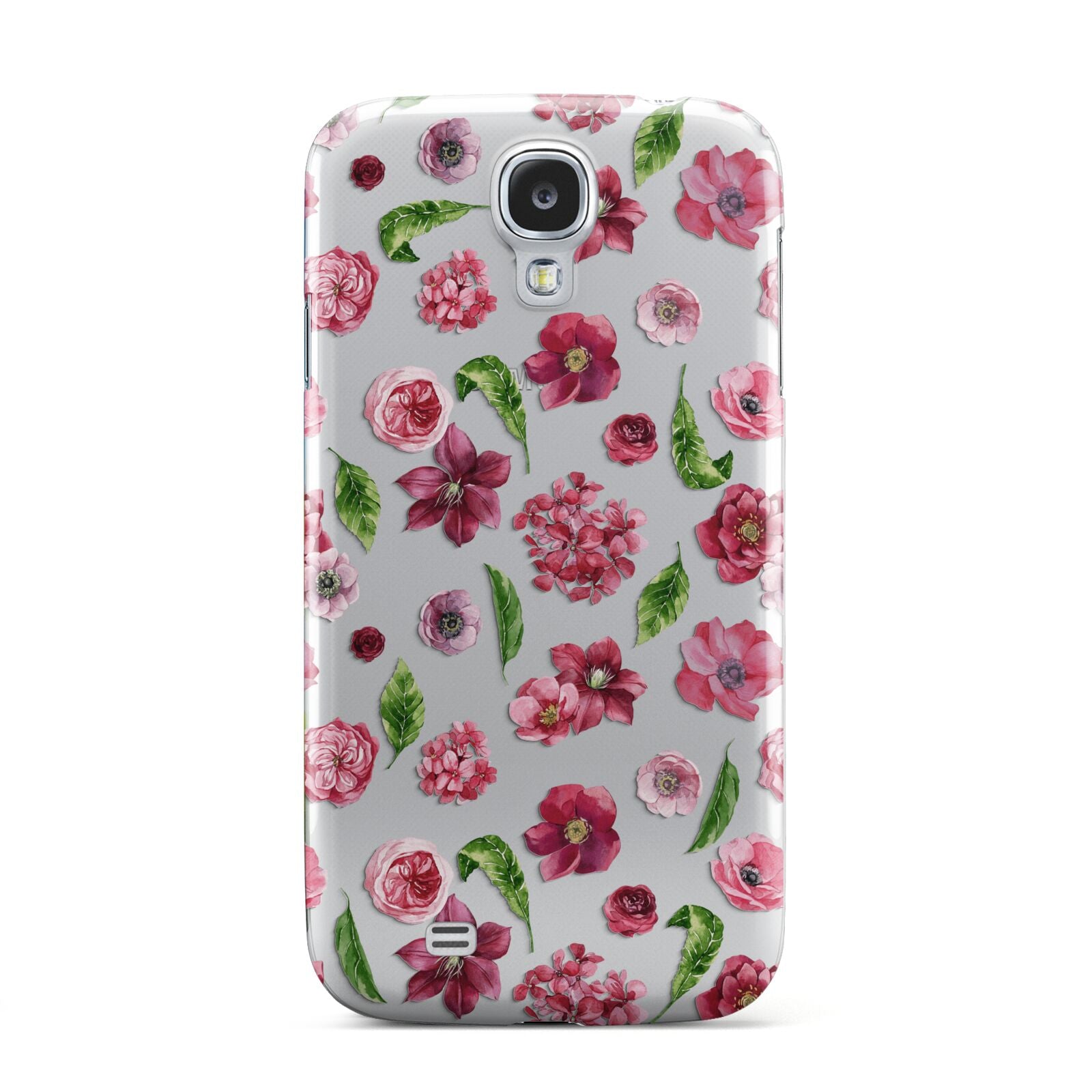 Pink Floral Samsung Galaxy S4 Case