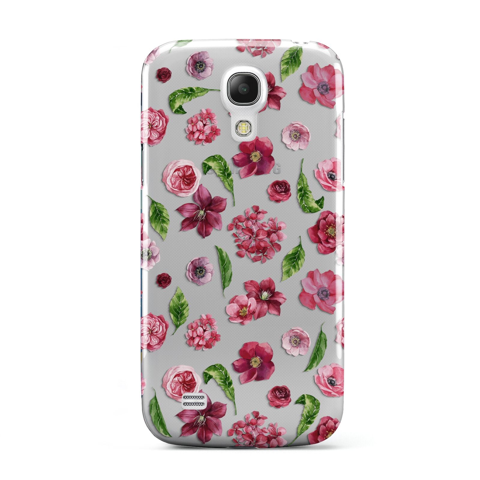 Pink Floral Samsung Galaxy S4 Mini Case