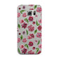 Pink Floral Samsung Galaxy S6 Edge Case