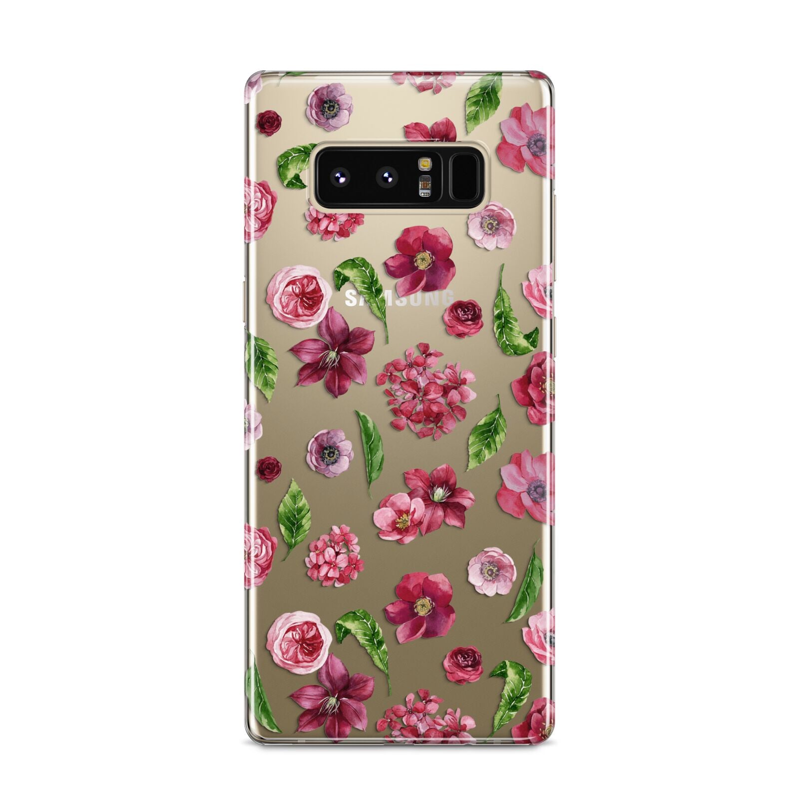 Pink Floral Samsung Galaxy S8 Case