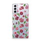 Pink Floral Samsung S21 Plus Case
