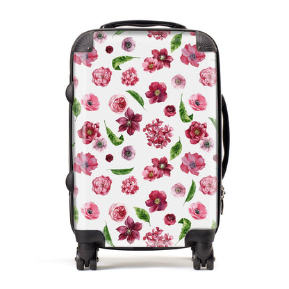 Pink Floral Suitcase