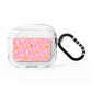 Pink Flowers AirPods Clear Case 3rd Gen