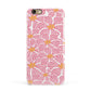 Pink Flowers Apple iPhone 6 3D Snap Case