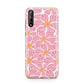 Pink Flowers Huawei Enjoy 10s Phone Case