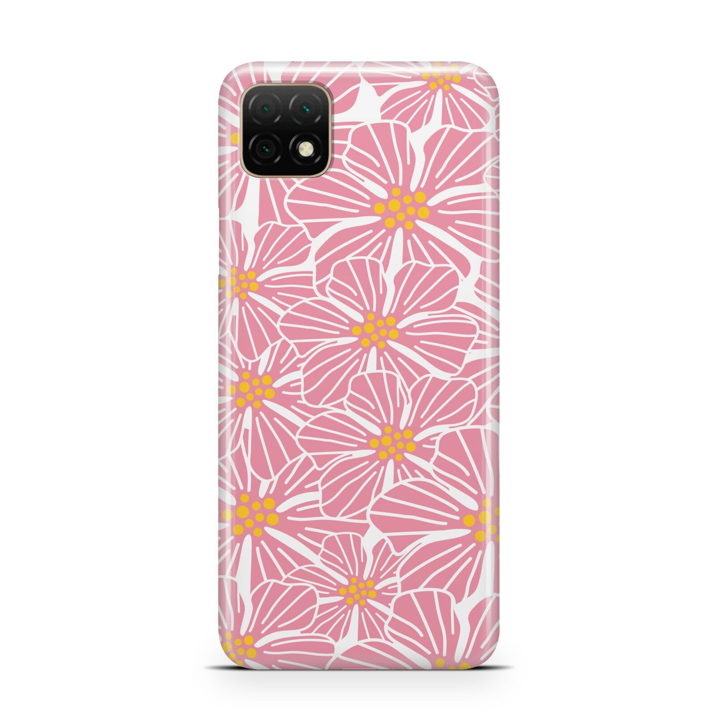 Pink Flowers Huawei Enjoy 20 Phone Case