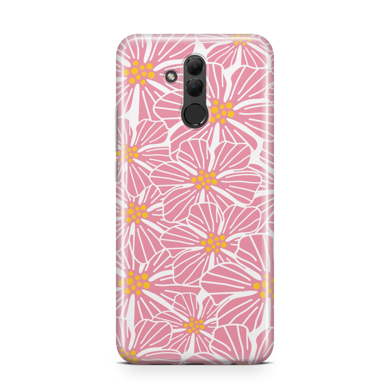 Pink Flowers Huawei Mate 20 Lite