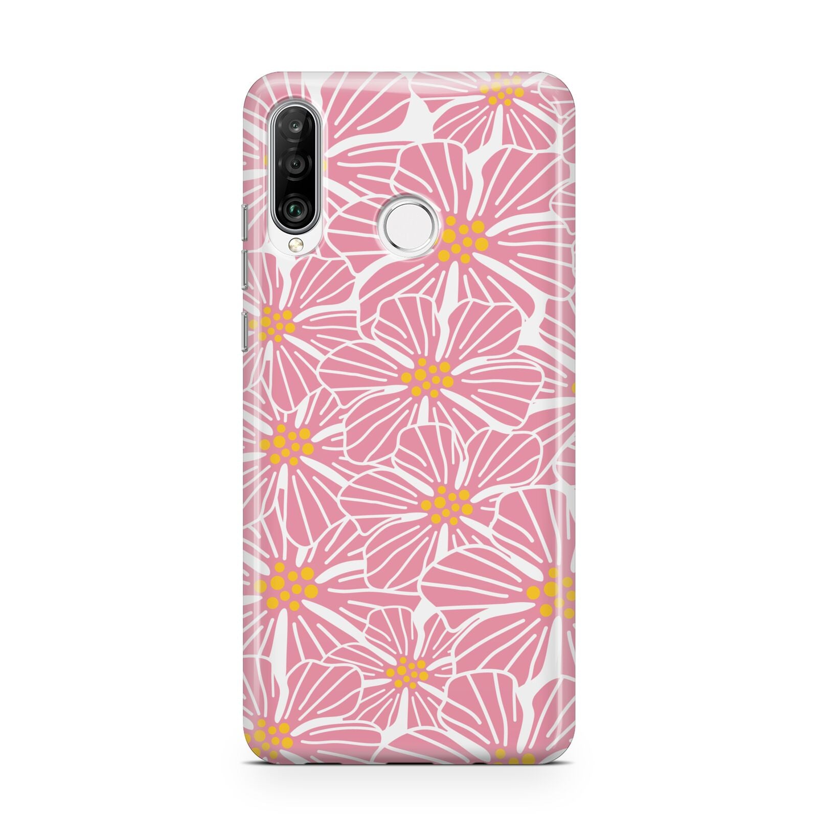 Pink Flowers Huawei P30 Lite Phone Case