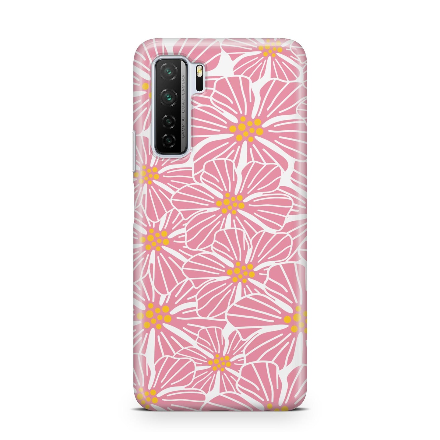 Pink Flowers Huawei P40 Lite 5G Phone Case