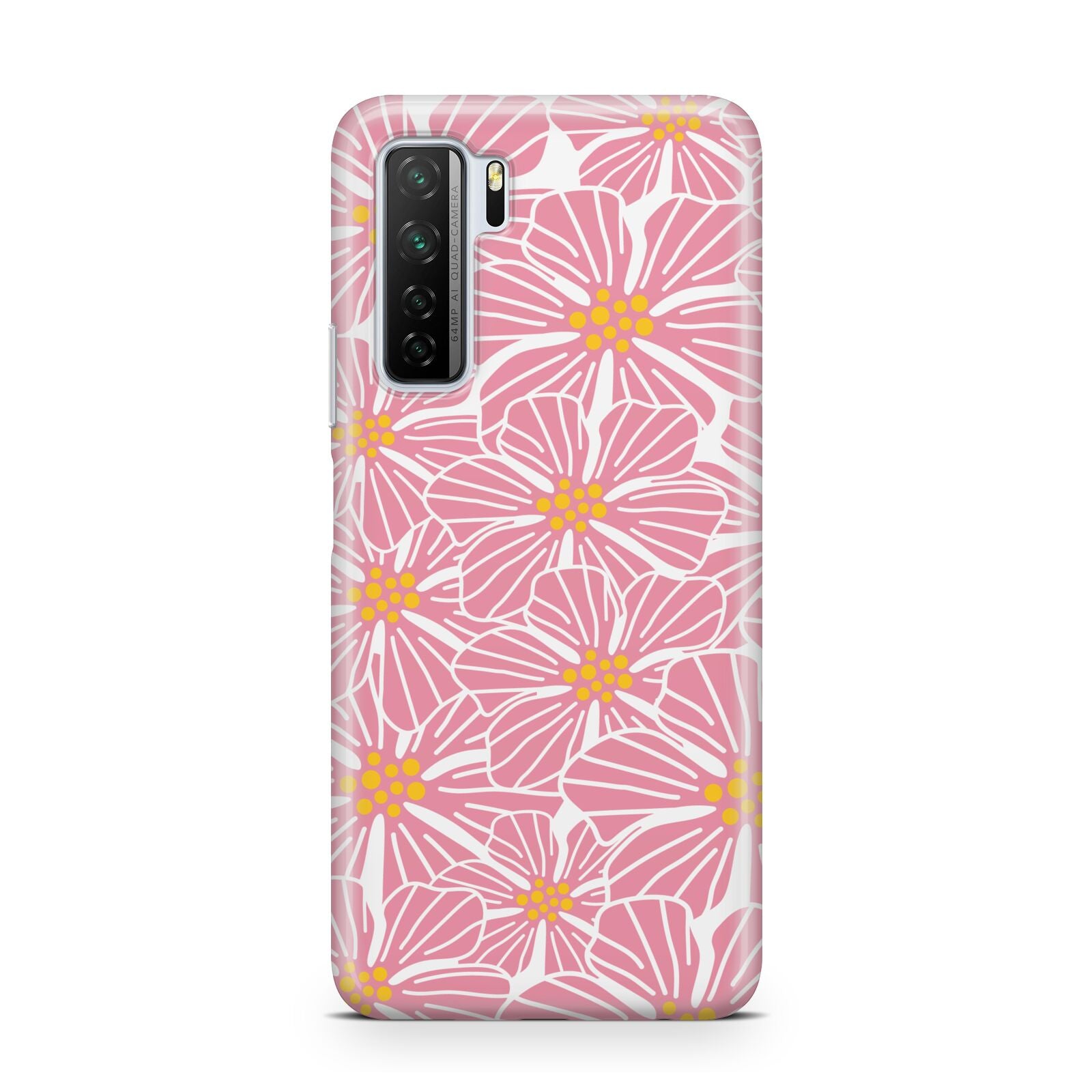 Pink Flowers Huawei P40 Lite 5G Phone Case