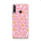 Pink Flowers Huawei P40 Lite E Phone Case