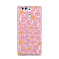 Pink Flowers Huawei P9 Case