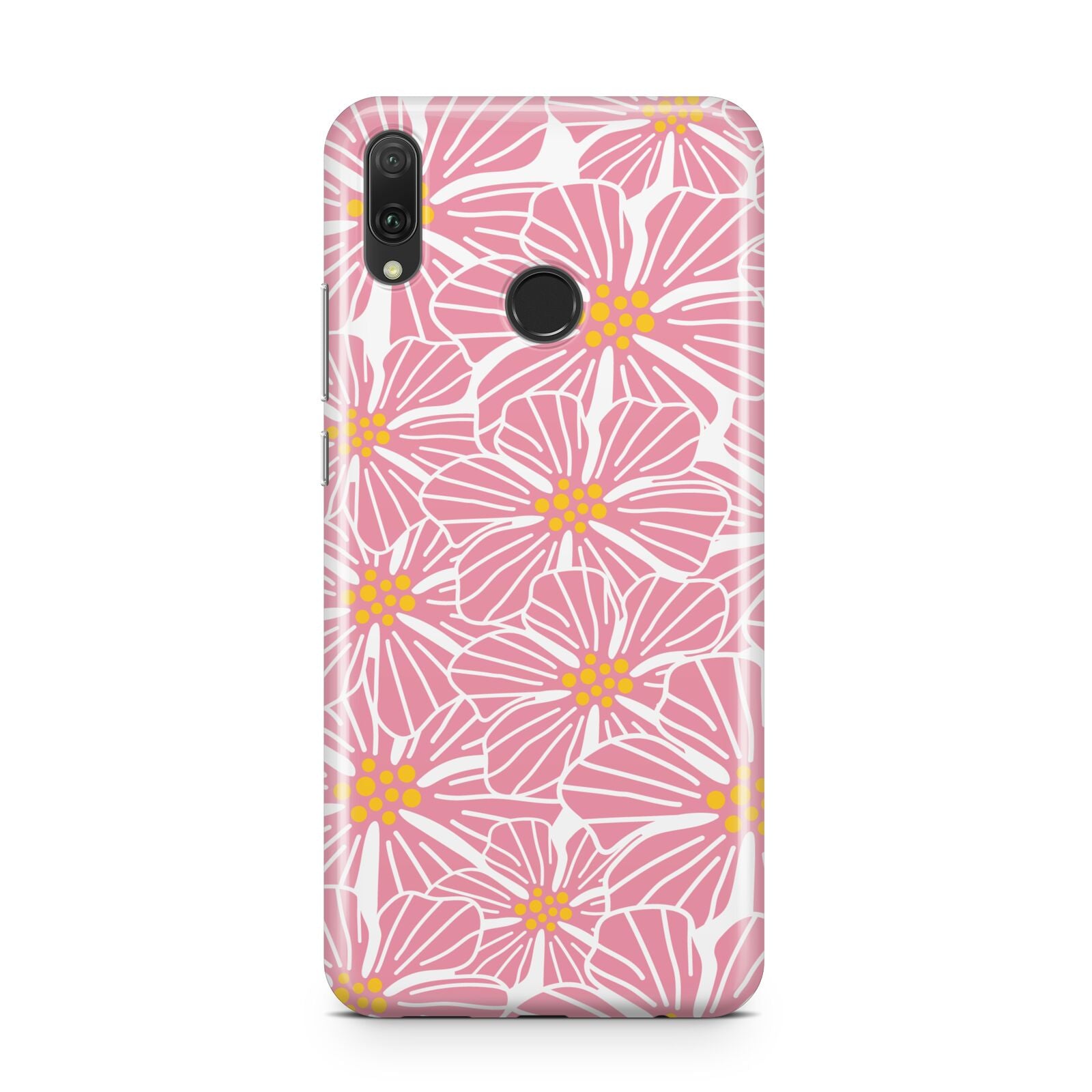 Pink Flowers Huawei Y9 2019