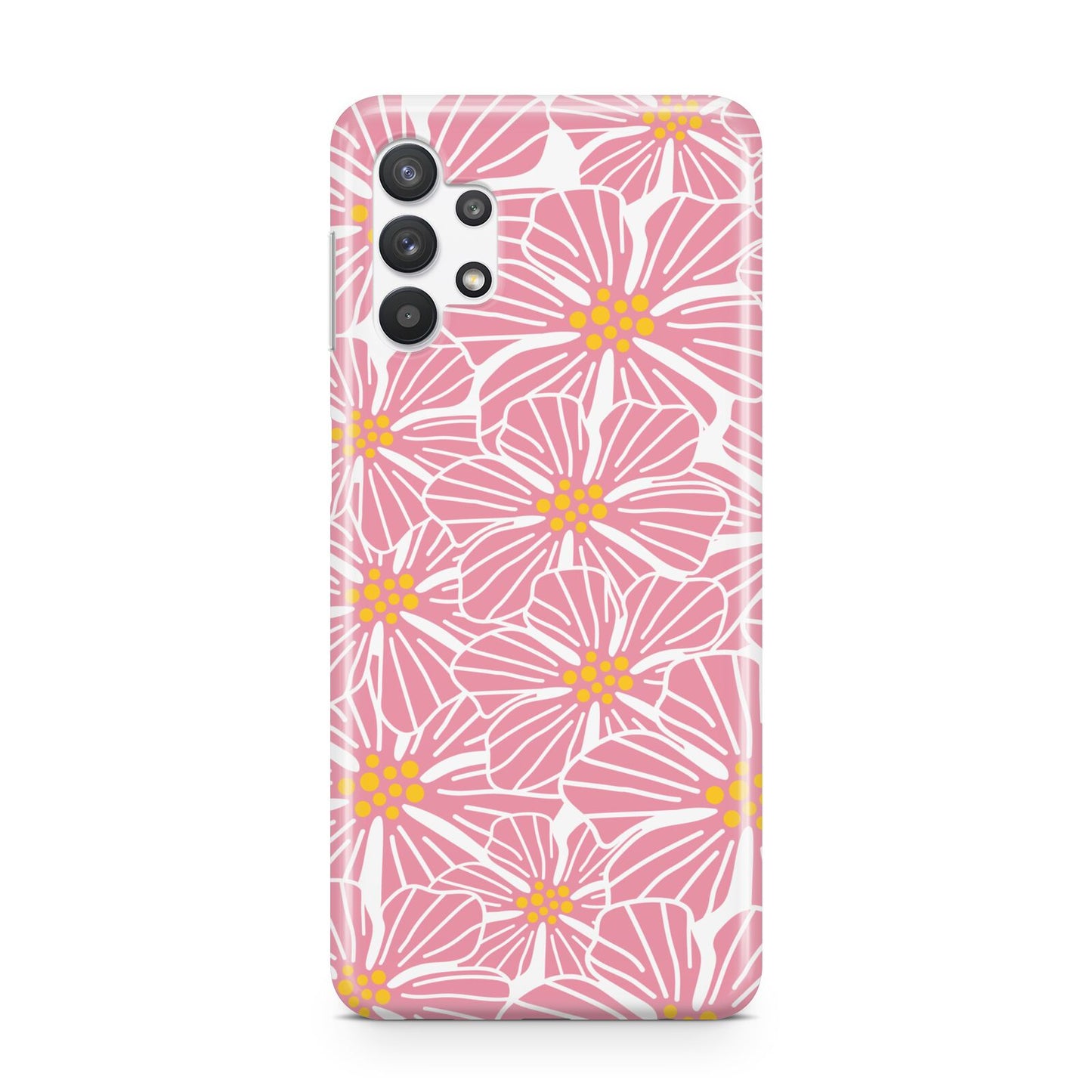 Pink Flowers Samsung A32 5G Case