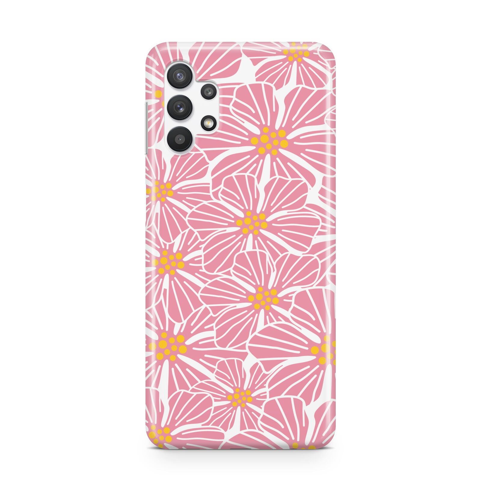 Pink Flowers Samsung A32 5G Case