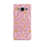 Pink Flowers Samsung Galaxy A3 Case