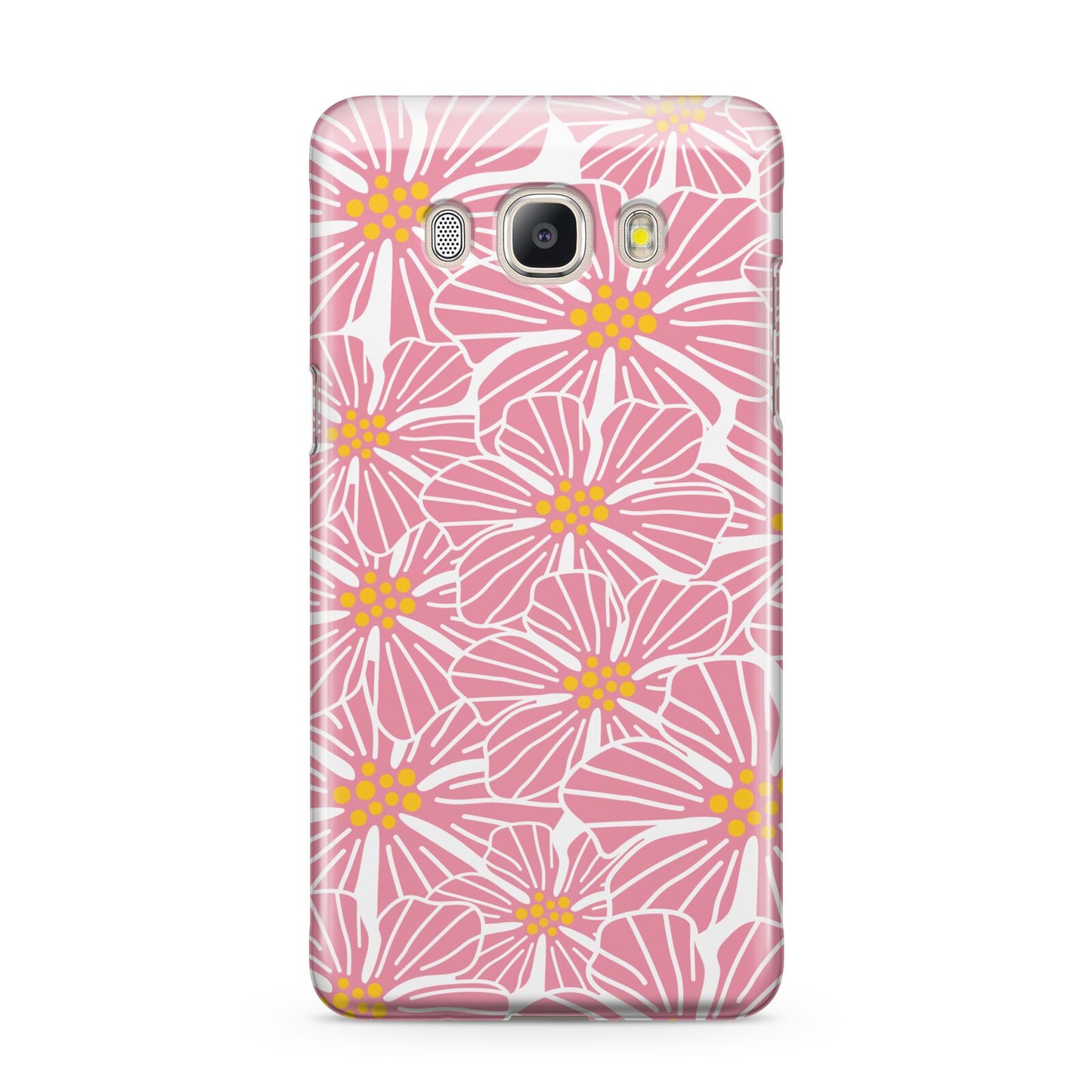 Pink Flowers Samsung Galaxy J5 2016 Case