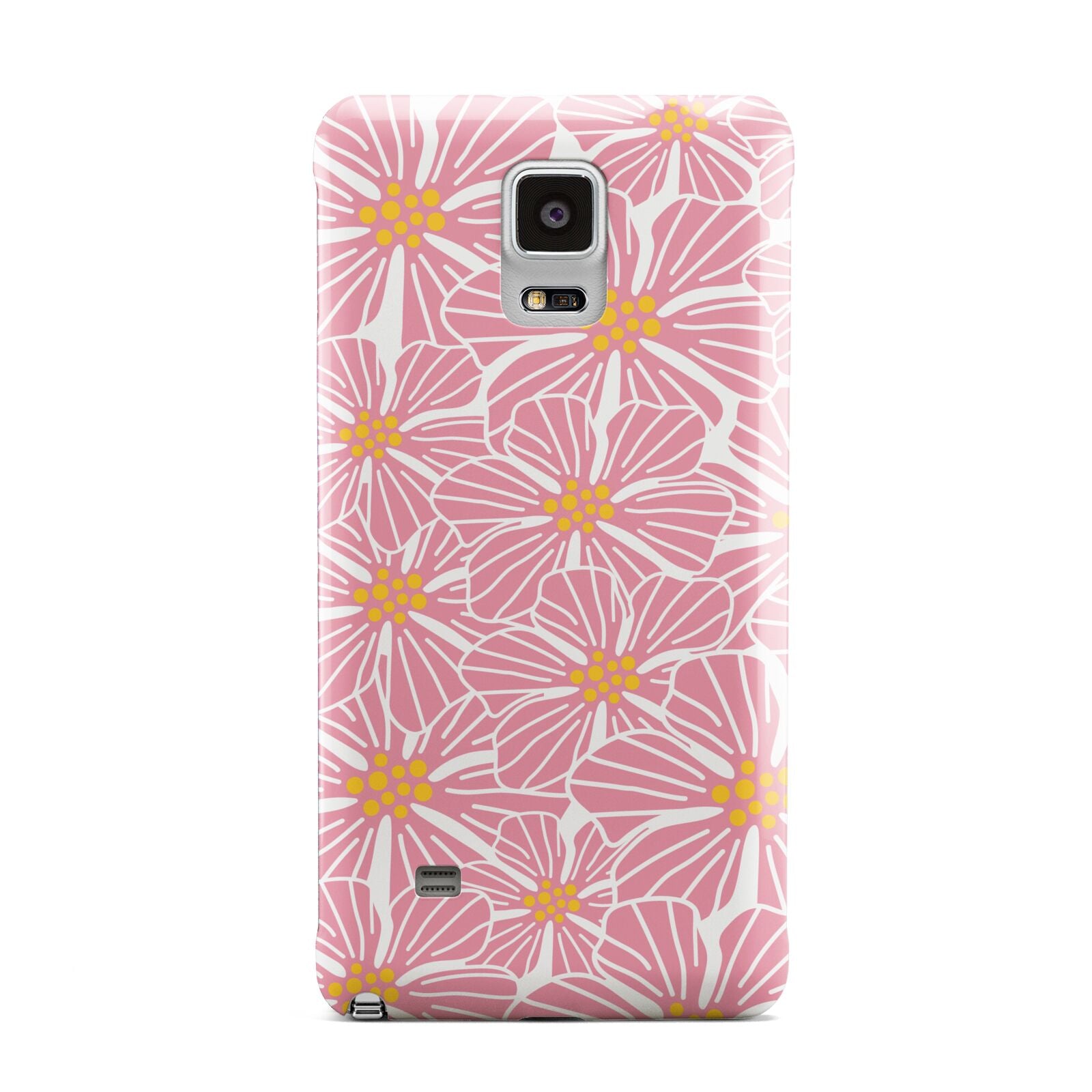 Pink Flowers Samsung Galaxy Note 4 Case