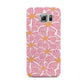 Pink Flowers Samsung Galaxy S6 Case