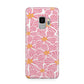 Pink Flowers Samsung Galaxy S9 Case