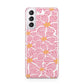 Pink Flowers Samsung S21 Case