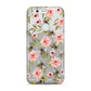 Clear Pink Flowers and Bees Google Pixel Case