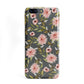 Clear Pink Flowers and Bees OnePlus Case