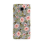 Pink Flowers and Bees Samsung Galaxy A3 Case