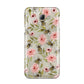 Pink Flowers and Bees Samsung Galaxy A8 2016 Case