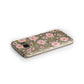 Pink Flowers and Bees Samsung Galaxy Case Side Close Up