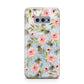 Pink Flowers and Bees Samsung Galaxy S10E Case