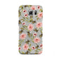 Pink Flowers and Bees Samsung Galaxy S6 Case
