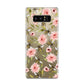 Pink Flowers and Bees Samsung Galaxy S8 Case