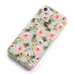 Pink Flowers and Bees iPhone 8 Bumper Case on Silver iPhone Alternative Image