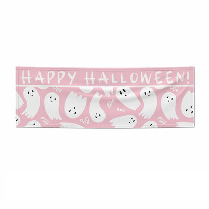 Pink Ghost 6x2 Paper Banner
