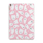 Pink Ghost Apple iPad Rose Gold Case