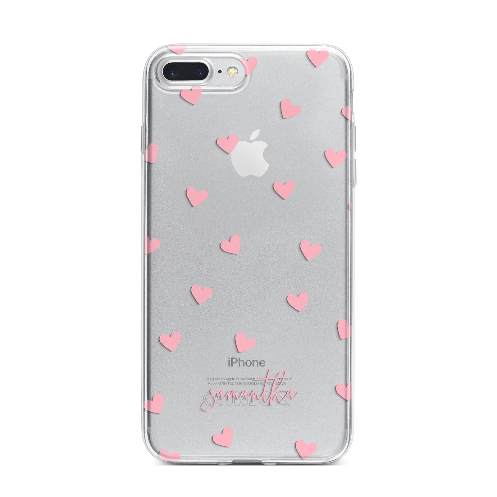Pink Tie-Dye Monogram Protective iPhone Case v2 – MikesTreasuresCrafts