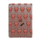 Pink Horned Halloween Personalised Apple iPad Rose Gold Case