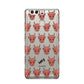 Pink Horned Halloween Personalised Huawei P9 Case