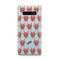 Pink Horned Halloween Personalised Protective Samsung Galaxy Case