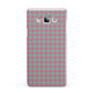 Pink Houndstooth Samsung Galaxy A7 2015 Case