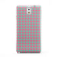 Pink Houndstooth Samsung Galaxy Note 3 Case
