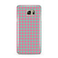 Pink Houndstooth Samsung Galaxy Note 5 Case