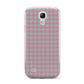 Pink Houndstooth Samsung Galaxy S4 Mini Case