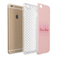 Pink Initials Personalised Apple iPhone 6 Plus 3D Tough Case Expand Detail Image
