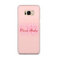 Pink Initials Personalised Samsung Galaxy S8 Plus Case
